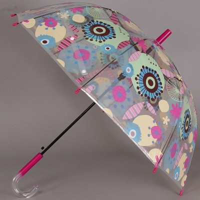 Детский зонт трость прозрачный TORM 14807