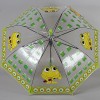 Детский зонт-трость с лягушатами прозрачный TORM 14807-110