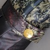 Сатиновый зонт Три Слона 100 Серо-бордовый перелив