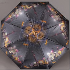 Зонтик женский облегченный (350 гр) Три Слона 135 P/EL-9803 Сказочный Шанхай