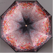 Зонтик из сатина Три Слона 139 с жостовскими узорами