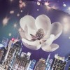Зонтик из блестящей ткани Три Слона Night City Starlight