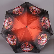 Три слона 366 зонт с жостовской росписью цветы