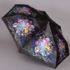 Зонт с цветочной жостовской росписью на куполе Три Слона 366
