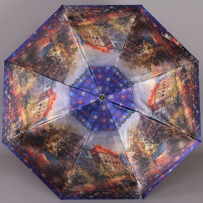 Зонт женский Три Слона 880 Париж акварель