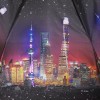 Женский зонт Три Слона 882 Ночной Шанхай