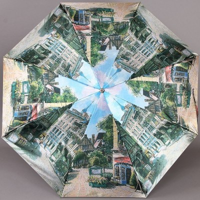 Зонт с рисунком городской тематики TRUST 30472-19