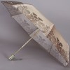 Зонт зеленовато-бежевый с легким коричневым узором Trust 32473-1602