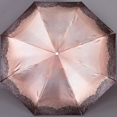 Зонтик бледно розовый с переливами в узорах Trust 32473-1604