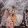 Зонт женский TRUST 33375-1616 Танцы в Париже