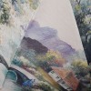 Зонт женский мини (23 см) Trust 42375-1618 с рисунком пейзажей