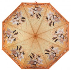 Лёгкий женский зонт TRUST FASML-21P-BB Лилии