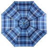 Зонт женский Trust FASML-23X Синяя крупная клетка