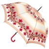 Зонт трость женский H&T H-LAMP-23P Цветочные кантики