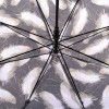 Зонт трость женский Trust LAMP-23P Перья на коричневом