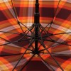 Зонт трость TRUST Lamp-23X Коричнево-оранжевая клетка