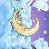 Зонт-трость детский Zest 21661 Облака Луна и Звезды