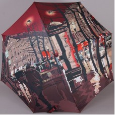 Женский зонт-трость с рисунком на весь купол Zest Exclusive 21685-868