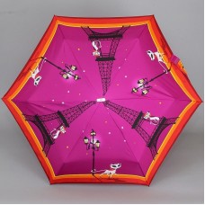 Плоский (толщина 2 см) женский зонт Zest 23516
