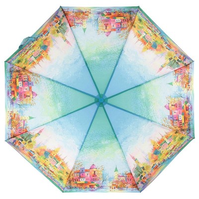 Красивый женский зонтик от дождя ZEST 23715-22