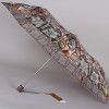 Складной женский легкий зонтик с двойными спицами ZEST 23715-27 Витраж
