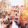 Зонт Zest женский 23745-9113 Рисованная Венеция
