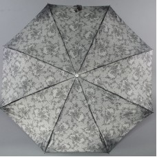 Зонт женский 23843-01 Zest Exquisite Серый кружева автомат