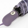 Стильный женский зонтик ZEST 23926-1280 серо-фиолетовый