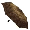 Зонтик женский ZEST 23928-273B Узоры в переливах коричневого