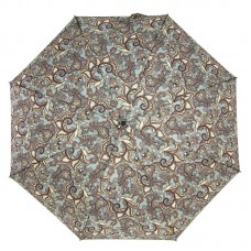 Зонт женский ZEST 23928-259A Узоры на голубовато сером