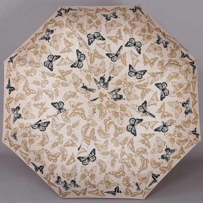 Легкий (310 гр) зонт с бабочками ZEST 23957-233