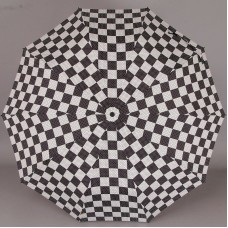 Зонт (10 спиц) женский ZEST 23968-103 Шахматный узор