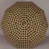 Зонт женский ZEST 23968-262 Золотое плетение