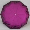 Зонт крепкий ZEST 23969 с ручкой из натуральной кожи