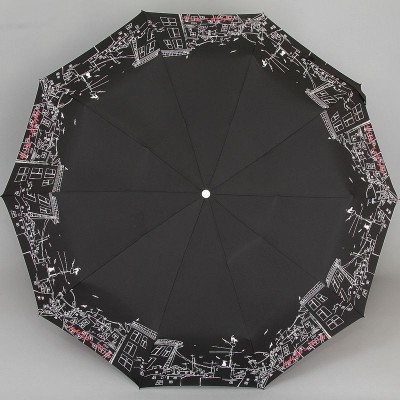 Зонт женский с 10 спицами ZEST 23969
