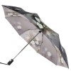 Женский зонт с увеличенным куполом ZEST 23995 Цветы на сером