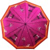 Зонт женский с длинным стержнем ZEST 239996-8105  Парижская модница