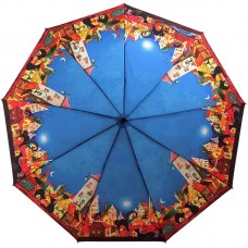 Зонт женский ZEST 239996-03 Кошки в старом городе