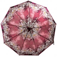 Зонт женский длинным стержнем ZEST 239996-434 Цветы маслом