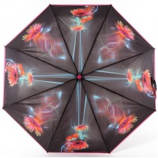Зонт женский Zest 24665 Цветы с абстракцией