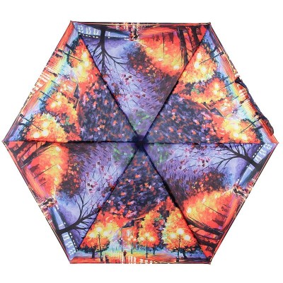 Зонт миниатюрный женский ZEST 25515 Осень
