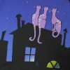 Миниатюрный зонтик Zest 25516-278 Cats on the Roof