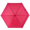 Компактный зонтик ZEST 25518 красный в горошек с бантом