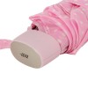 Лёгкий зонтик ZEST 25518 Горошек на розовом с бантом