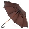 Стильный мужской зонт трость ZEST 41652 коричневый