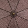 Стильный зонт трость с деревянным каркасом ZEST 41652 коричневый