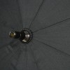 Зонт-трость мужской Zest 41670 Черный с чехлом