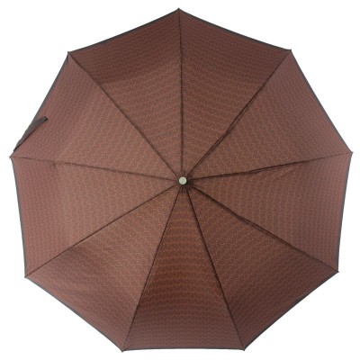 Зонт мужской Zest 43942 Коричневый орнамент