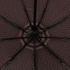 Зонт мужской ZEST 43962 Коричневый волнистый узор