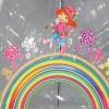 Зонт-трость Zest детский 51510 Девочка на радуге